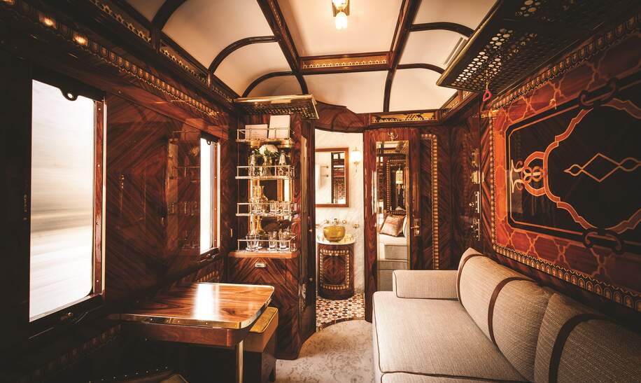 Die Accommodation Suite im Venice Simplon Orient Express | © Martin Scott Powell 