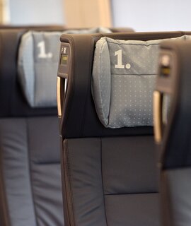 ICE 3 Innenaufnahme Sitze 1. Klasse | © Deutsche Bahn AG/Oliver Lang