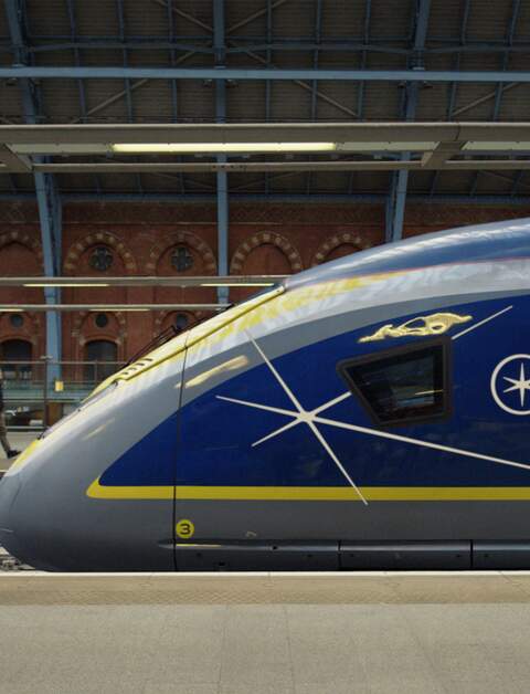 Ein Zugtyp e320 am Gleis in London St Pancras International | © Eurostar
