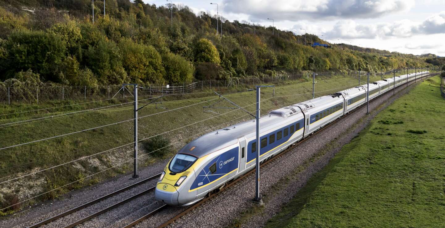Eurostar Zugtyp e320 während der Fahrt | © David Cabrera