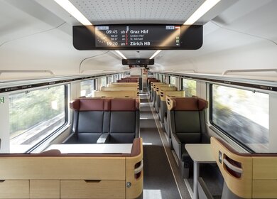 Der ÖBB Railjet der neuen Generation | © ÖBB/Harald Eisenberger