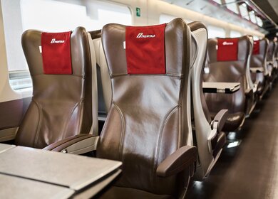 Sitzplätze Frecciarosa Zug | © Frecciarossa