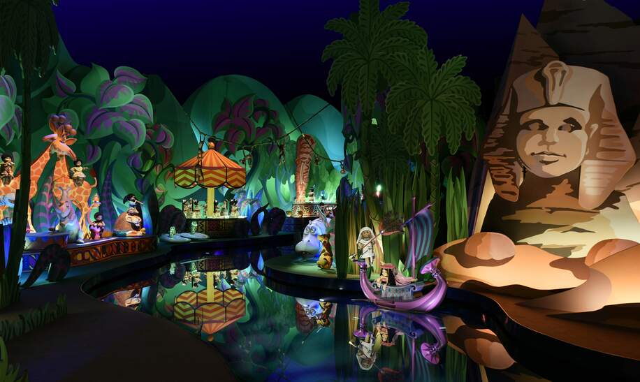 Aegypten Attraktion Small World in Disneyland  Park | © Disney