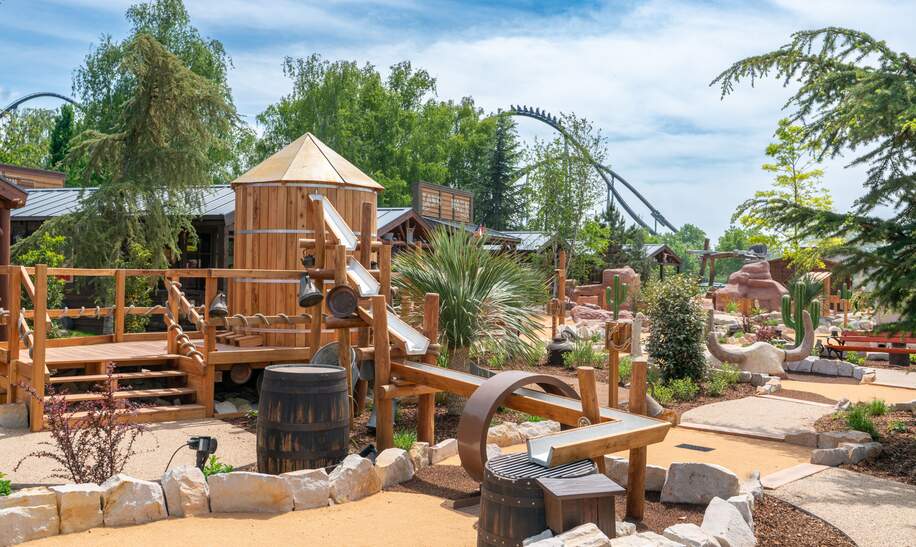 Minigolfanlage Gold Rush Golf im Europa-Park | © Europa-Park