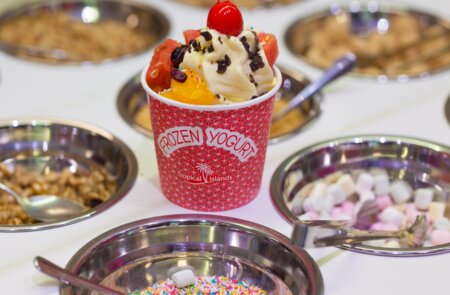 Tropical Islands Borneo Cafe Frozen Yogurt | © Tropical Islands