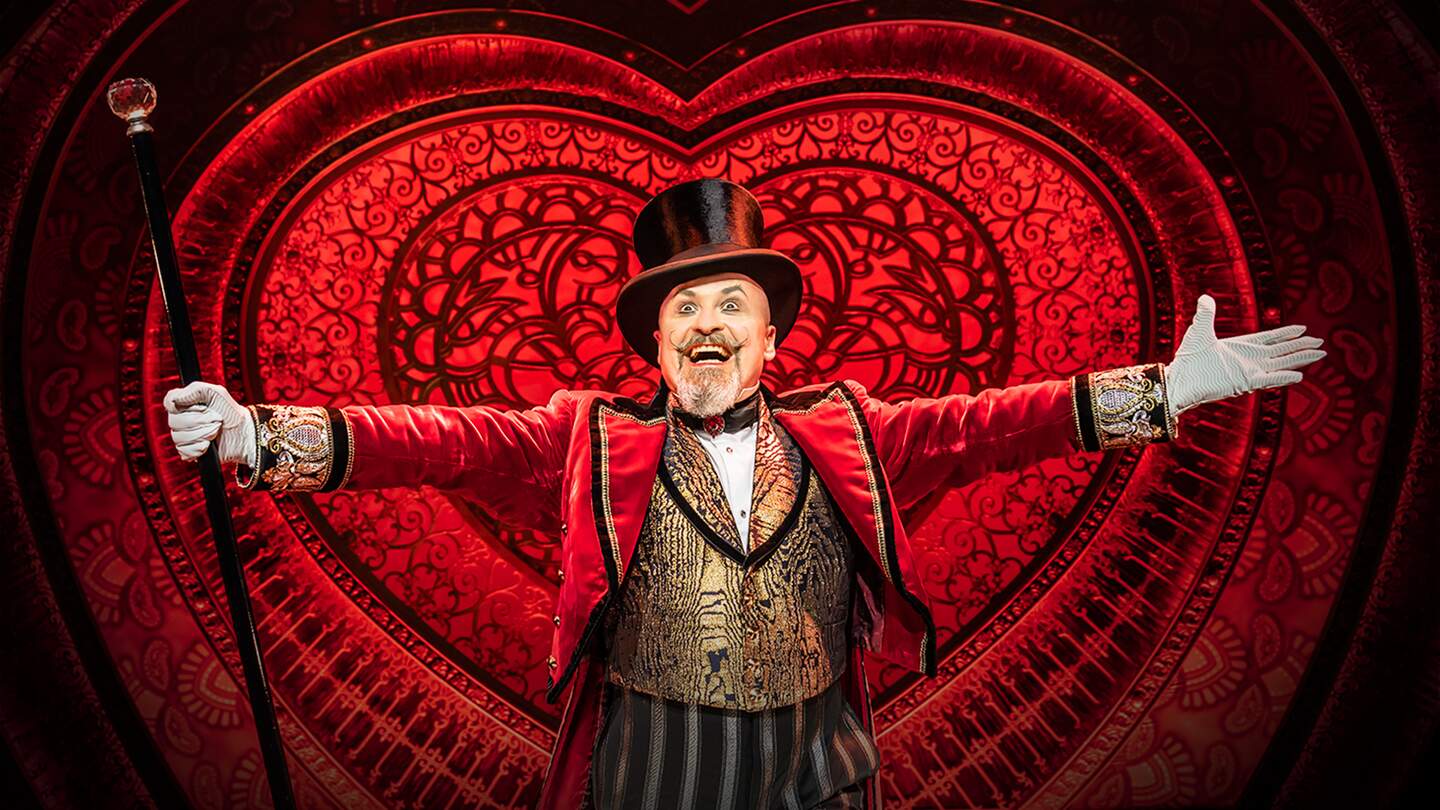 Gavin Turnbull  als Harold Zigler aus Moulin Rouge! - das Musical  | © Johan Persson