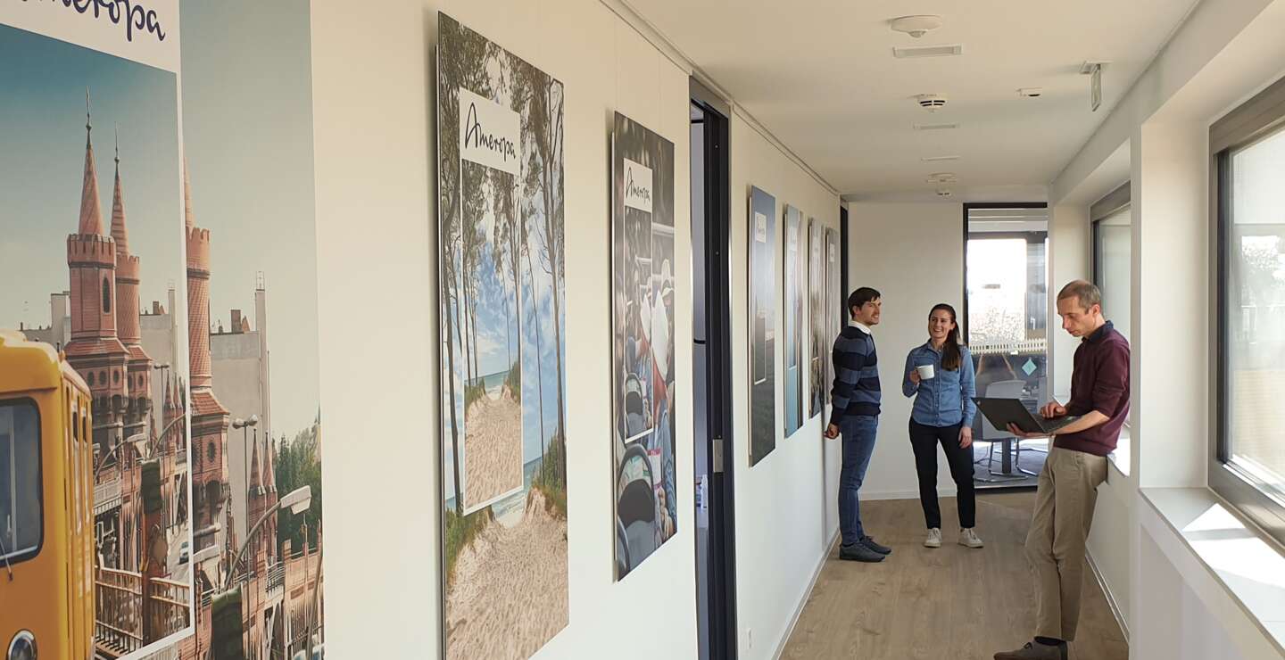 Ameropa-Reisen Büroflur | © Ameropa-Reisen GmbH