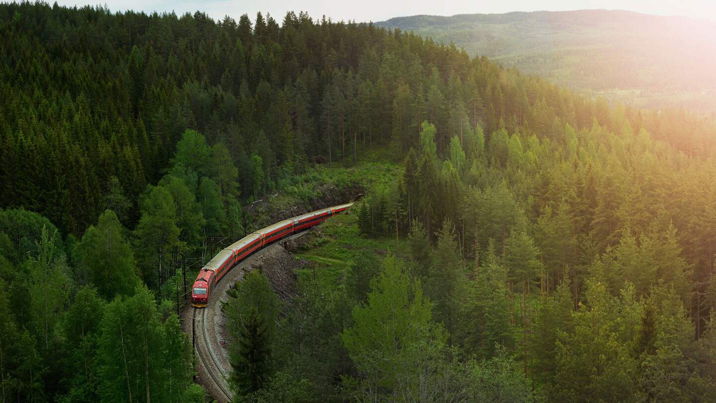 Bergbahn in einer Landschaft in Norwegen | © © Oivind Haug