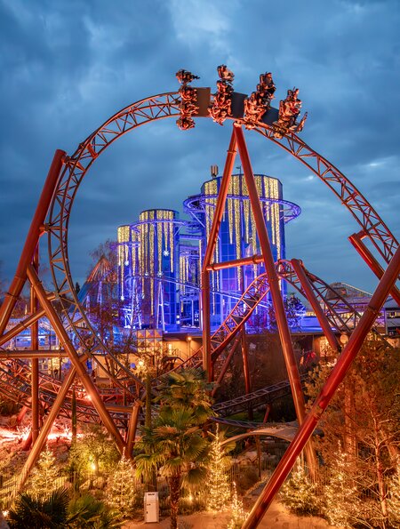 Voltron Winter | © Europa-Park GmbH & Co Mack KG